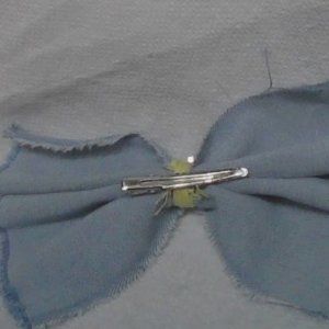 kids denim bow for girls